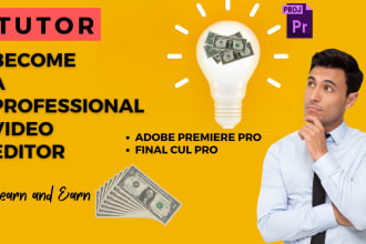 teach you video editing on adobe premiere pro
