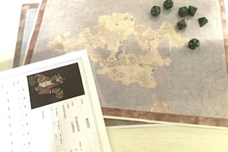 do a custom rpg map for you