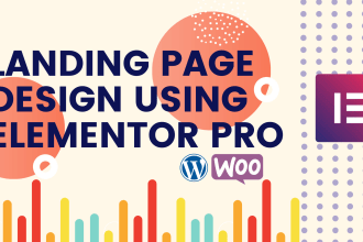 build wordpress landing page sales page or sales funnel