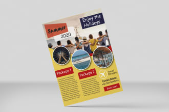 design modern and beautiful flyer and pamphlet design