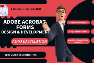 adobe acrobat forms design and development with calculations