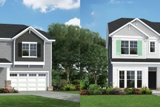 do house color change, photo editing