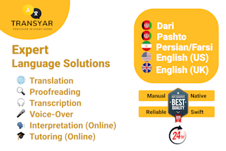 translate english to dari and vice versa