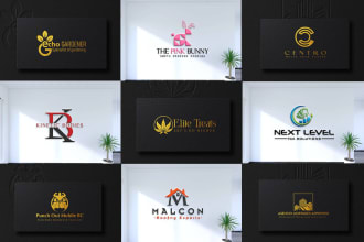 make stunning modern minimalist business logo design