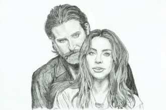 draw realistic pencil portrait from a photo