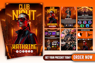 do rap artist movie press kit, media kit, epk, speaker one sheet