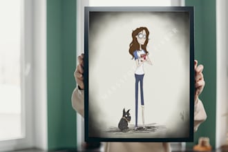 turn you into a character in iconic cartoon styles