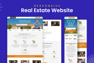 design real estate investor website in wordpress