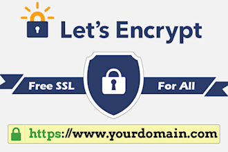 install virtualmin control panel  and configure free ssl