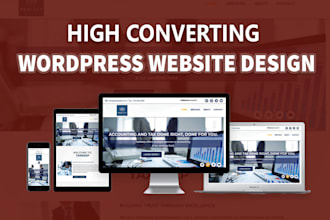 design your responsive wordpress website using elementor pro