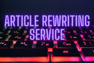 manually rewrite your article and make it unique