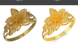 do premium quality jewelry ornaments photo retouching