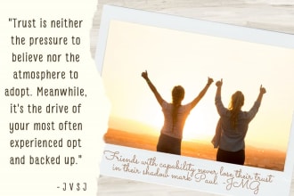 write and design the motivational business writing in the shape of quotation