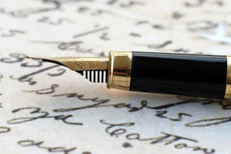 convert 3 sheets of scanned handwritten notes to a typed word document or pdf