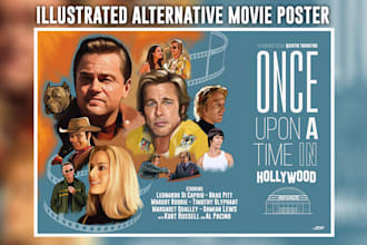 illustrate an alternative movie poster
