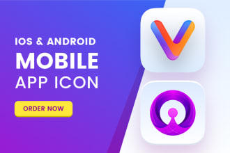 design stunning mobile app icon for ios and android