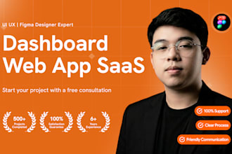design web app, dashboard with the premium UI and UX