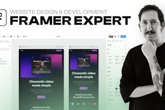 design your saas landing page in framer