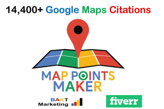 create 14,460 google maps citations for gmb ranking and local SEO