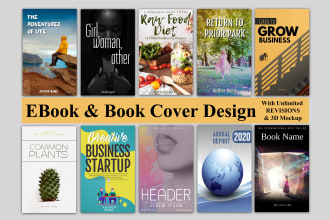 desing kindle ebook cover and book cover desing in 24 hours