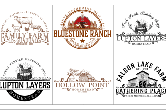 design unique farm or ranch logo
