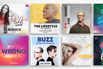 design stylish podcast cover art