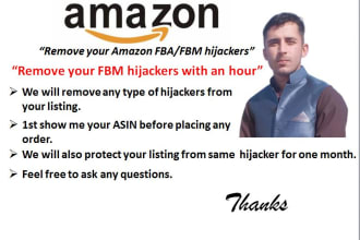remove amazon hijacker from your listing