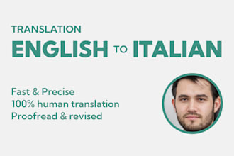 translate english to italian