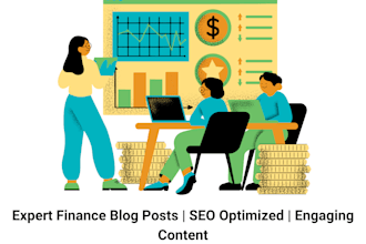 write finance articles related to personal finance and investment