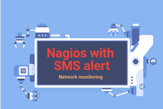 configure nagios monitoring system with SMS alert system