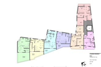 convert sketches into 2d floor plan for agents, homeowners