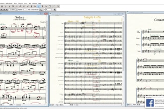 make a finale score of your music for you