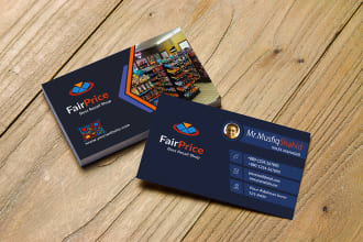 design creative, unique, custom and professional business card for you