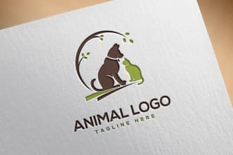 design awesome animal and pet care logo