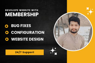 develop stunning  membership wordpress site with memberpress