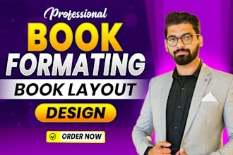 format and layout design your paperback, ebook and hardcover