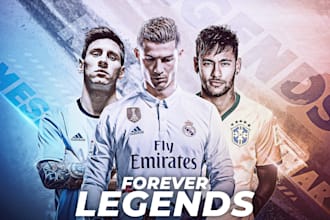 design sports poster,wallpaper for you