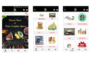 create ecommerce application and website