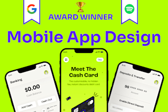 do mobile ui design, mobile app ui ux, app design, ui ux design
