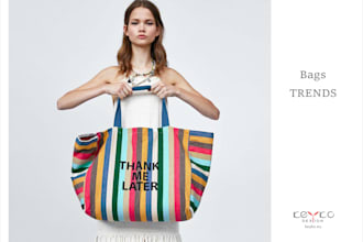 create a trend forecasting report for bags, belts, shoes and jewelry