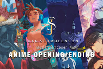 compose and produce your anime opening or ending song