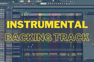 produce an instrumental track or playback