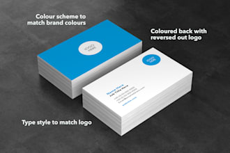 design a simple business card for you