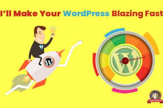make your wordpress blazing fast speed and optimize it in 24 hours