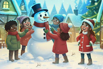 design children story book illustration