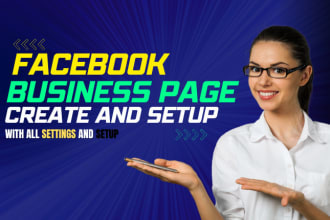 do facebook business page create and setup and fan fb business page