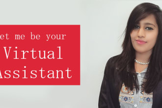 be your personal administrative virtual assistant