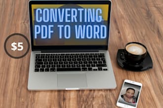 convert PDF to word