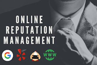 do online reputation management