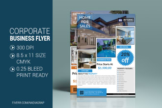 make professional corporate business flyer design